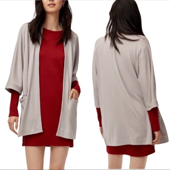 Aritzia Wilfred Open Front Knit Jacket - Picture 1 of 11
